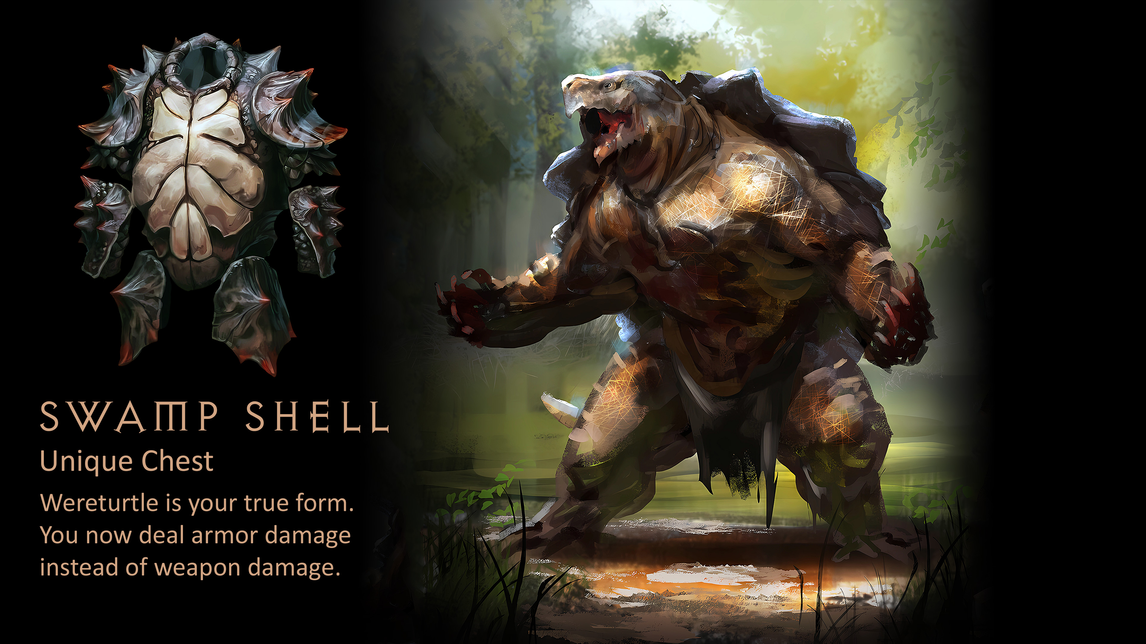 D4 Proposal 13 - Wereturtle - Deal Armor damage