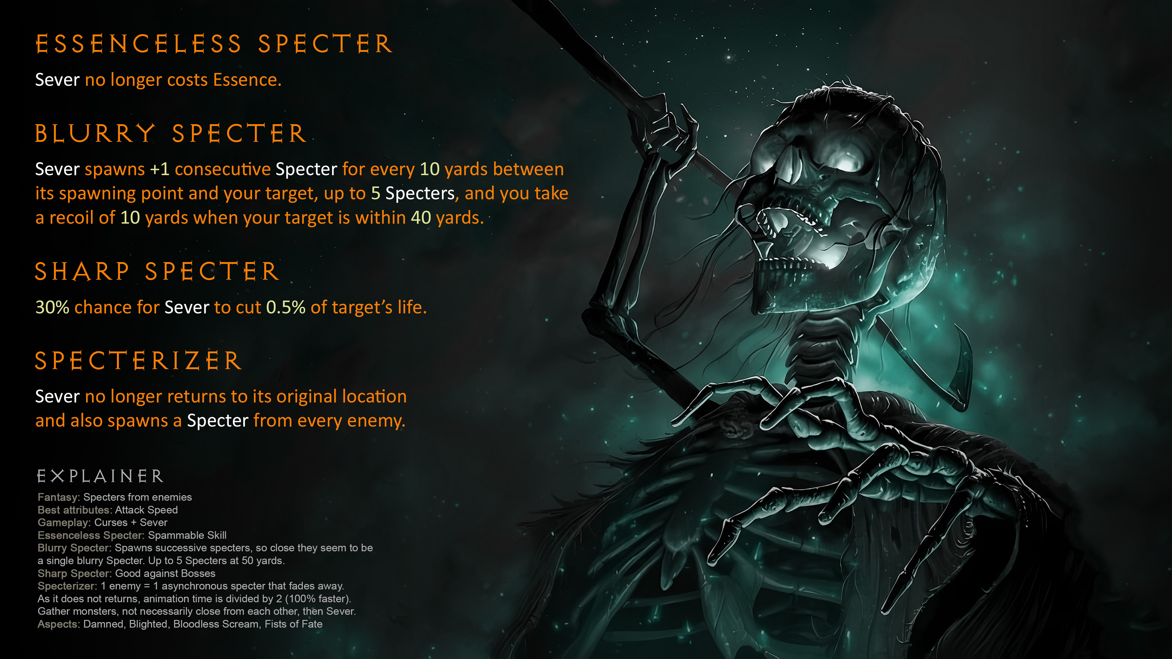 D4 Proposal 29 - Necromancer Sever Multi Specter from enemies
