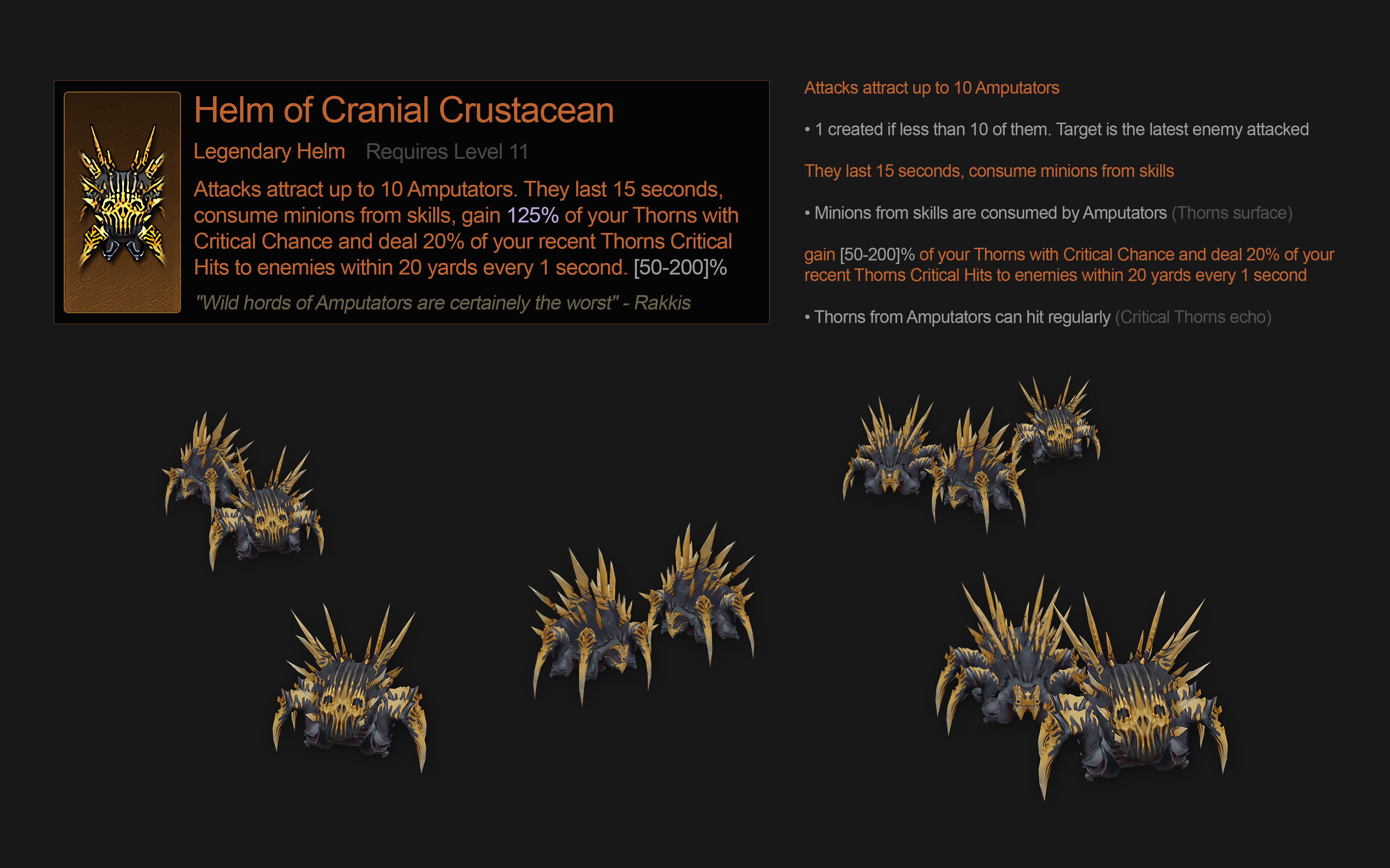 Helm of Cranial Crustacean Proposal